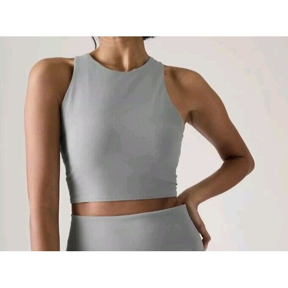 Athleta Women's Conscious Crop Bra Plus Size 3X DD+ Light Lavender - Picture 16 of 16